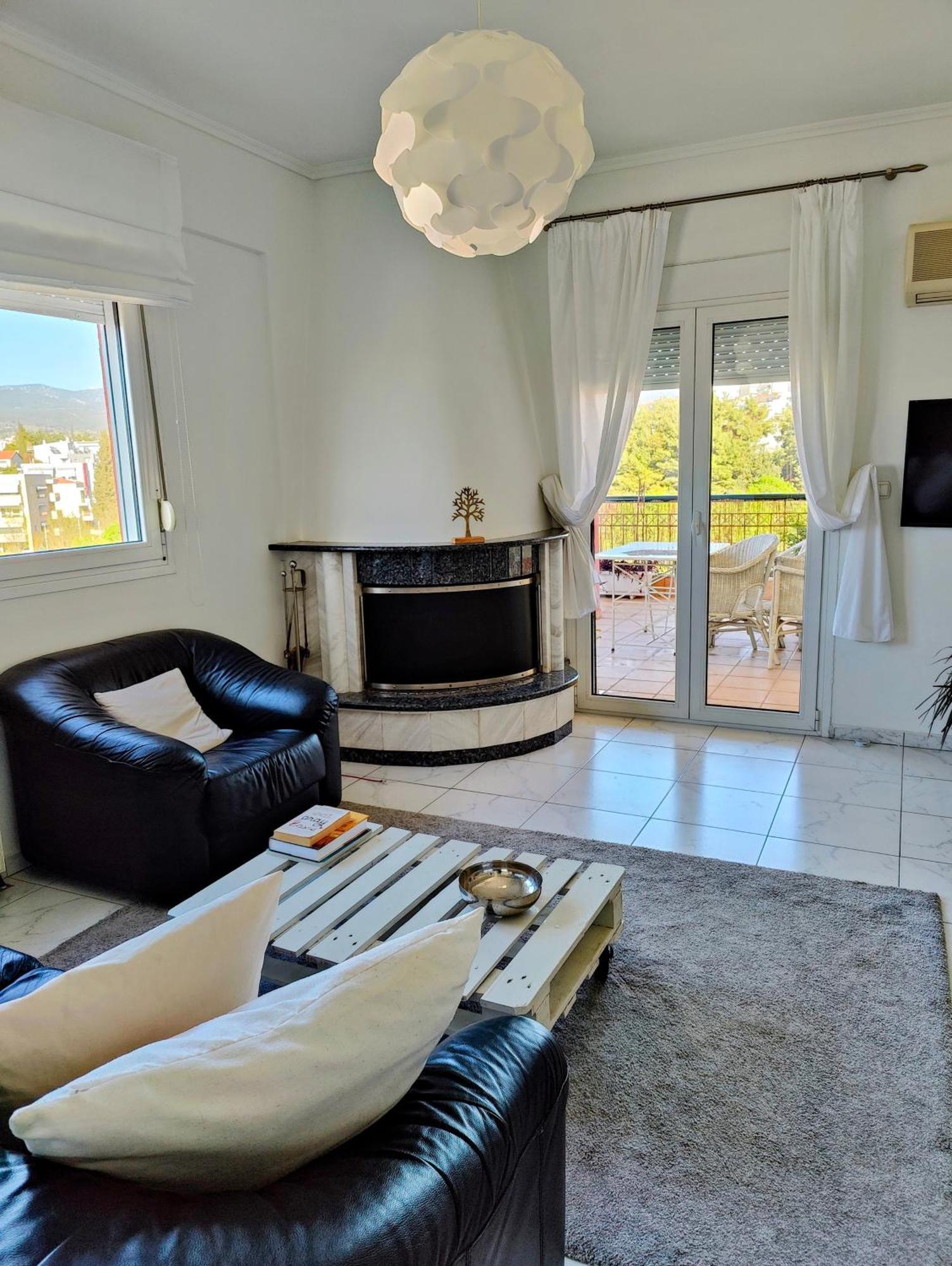 Celestial Garden-Thessaloniki'S Modern, Eclectic Penthouse With An Amazing View And Veranda Eksteriør bilde