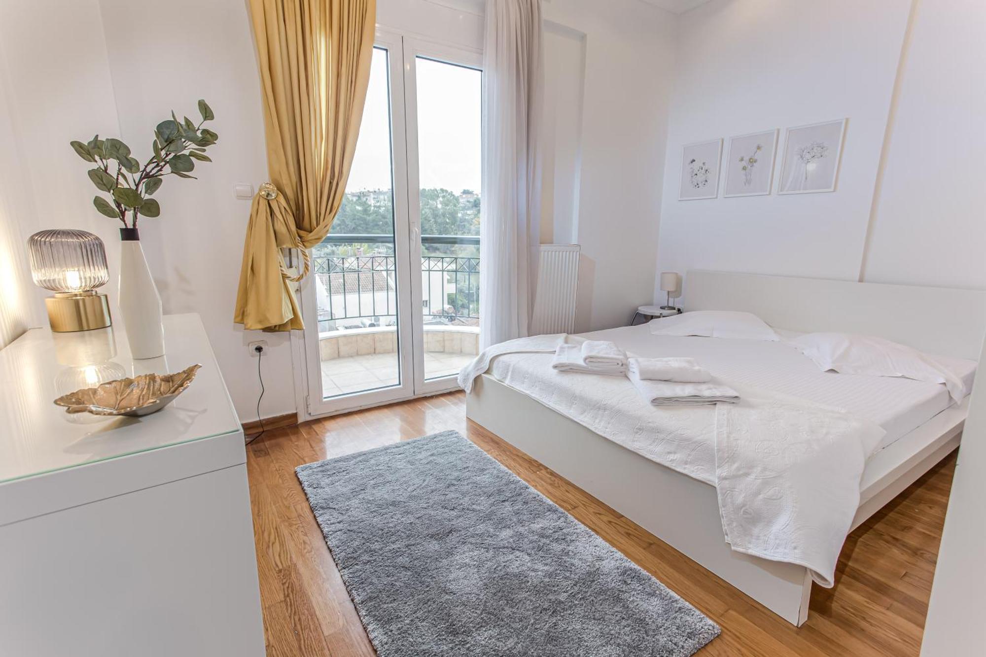 Celestial Garden-Thessaloniki'S Modern, Eclectic Penthouse With An Amazing View And Veranda Eksteriør bilde