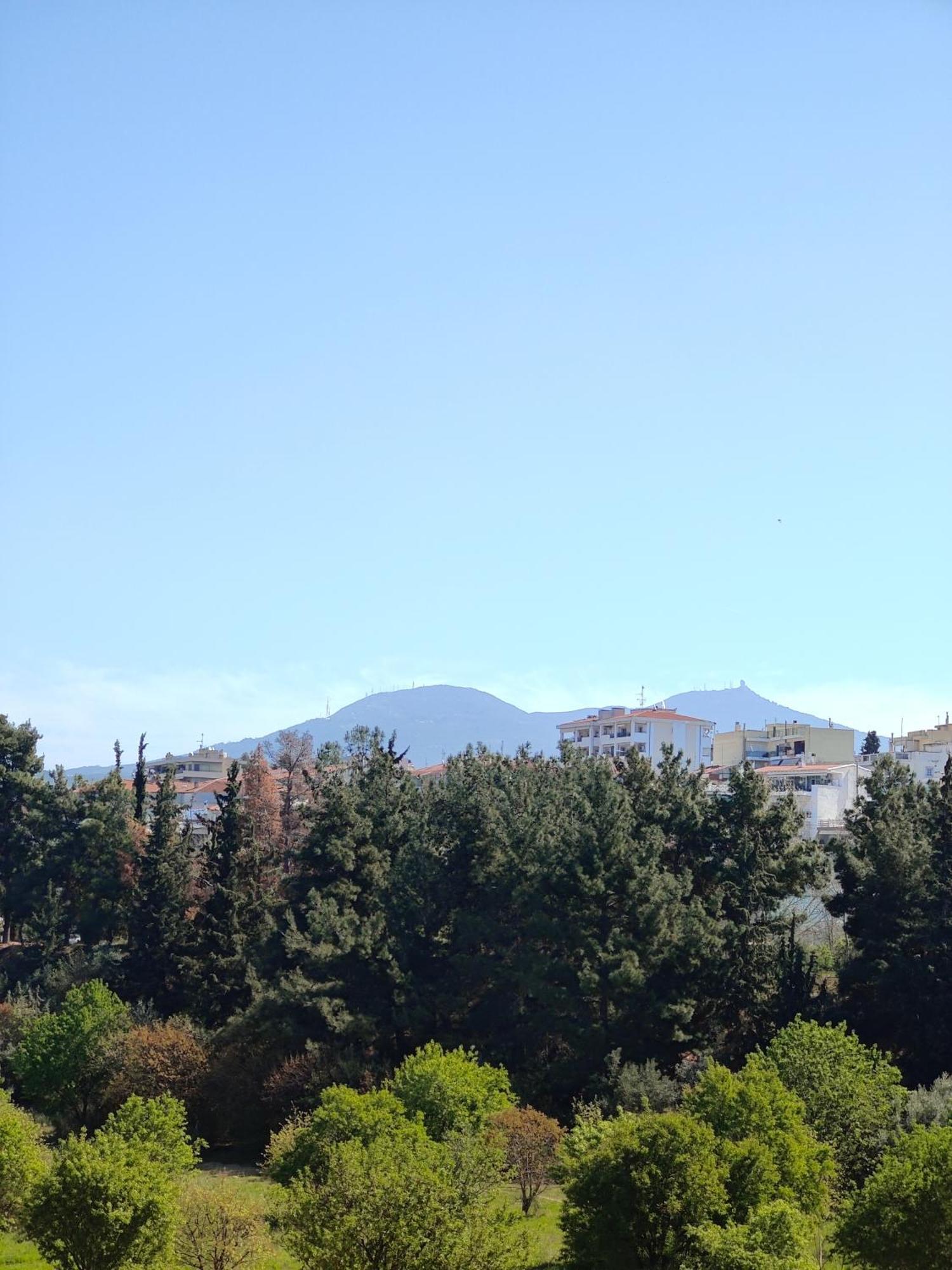 Celestial Garden-Thessaloniki'S Modern, Eclectic Penthouse With An Amazing View And Veranda Eksteriør bilde