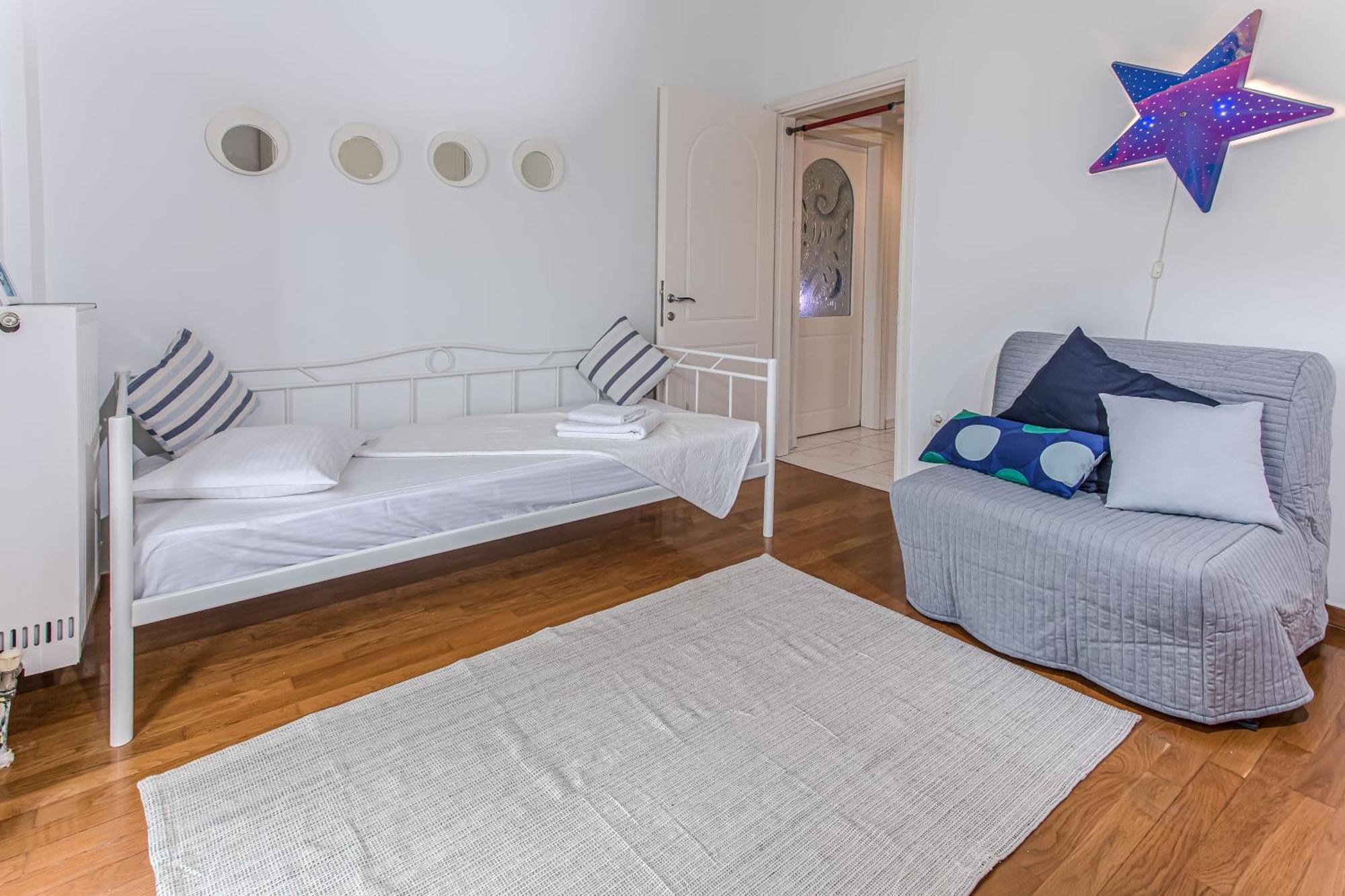 Celestial Garden-Thessaloniki'S Modern, Eclectic Penthouse With An Amazing View And Veranda Eksteriør bilde