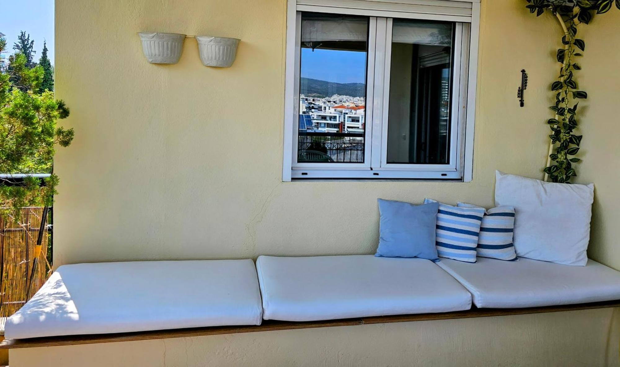 Celestial Garden-Thessaloniki'S Modern, Eclectic Penthouse With An Amazing View And Veranda Eksteriør bilde